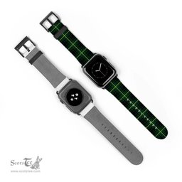 Scottish MacArthur Modern Clan Tartan Watch Band Apple Watch Style Scottish Plaid Tartan Plaid