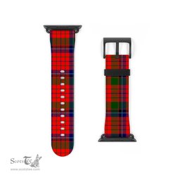 Scottish MacNicol of Scorrybreac Clan Tartan Watch Band Apple Watch Style Scottish Plaid Tartan Plaid