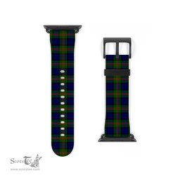 Scottish Dundas Modern 02 Clan Tartan Watch Band Apple Watch Style Scottish Plaid Tartan Plaid