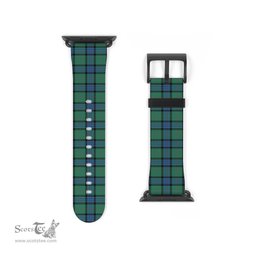 Scottish Sinclair Hunting Ancient Clan Tartan Watch Band Apple Watch Style Scottish Plaid Tartan Plaid