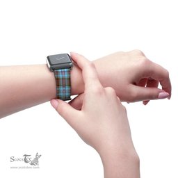 Scottish Anderson Ancient Clan Tartan Watch Band Apple Watch Style Scottish Plaid Tartan Plaid