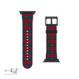 Scottish Lindsay Modern Clan Tartan Watch Band Apple Watch Style Scottish Plaid Tartan Plaid