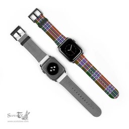 Scottish Birrell Clan Tartan Watch Band Apple Watch Style Scottish Plaid Tartan Plaid