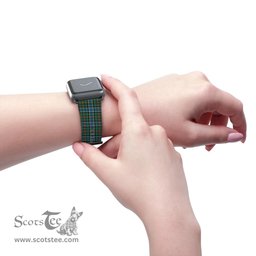 Scottish Ogilvie Hunting Ancient Clan Tartan Watch Band Apple Watch Style Scottish Plaid Tartan Plaid