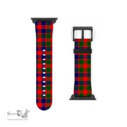 Scottish Gow of Skeoch Clan Tartan Watch Band Apple Watch Style Scottish Plaid Tartan Plaid