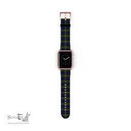 Scottish MacLaren Modern Clan Tartan Watch Band Apple Watch Style Scottish Plaid Tartan Plaid