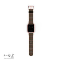 Scottish Kennedy Weathered Clan Tartan Watch Band Apple Watch Style Scottish Plaid Tartan Plaid