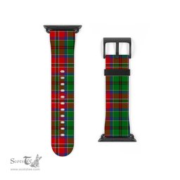 Scottish MacCulloch Clan Tartan Watch Band Apple Watch Style Scottish Plaid Tartan Plaid