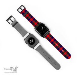 Scottish Gow of Skeoch Clan Tartan Watch Band Apple Watch Style Scottish Plaid Tartan Plaid