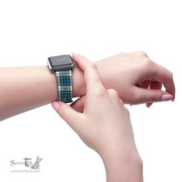 Scottish Campbell Dress Ancient Clan Tartan Watch Band Apple Watch Style Scottish Plaid Tartan Plaid