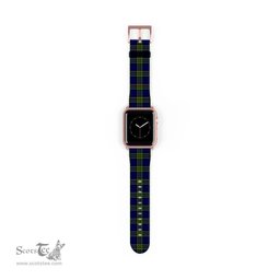 Scottish Colquhoun Modern Clan Tartan Watch Band Apple Watch Style Scottish Plaid Tartan Plaid