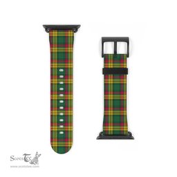 Scottish MacMillan Old Ancient Clan Tartan Watch Band Apple Watch Style Scottish Plaid Tartan Plaid