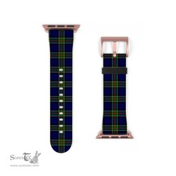 Scottish Colquhoun Modern Clan Tartan Watch Band Apple Watch Style Scottish Plaid Tartan Plaid