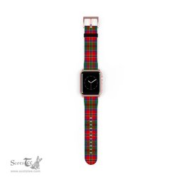 Scottish MacCulloch Clan Tartan Watch Band Apple Watch Style Scottish Plaid Tartan Plaid