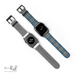 Scottish Napier Ancient Clan Tartan Watch Band Apple Watch Style Scottish Plaid Tartan Plaid