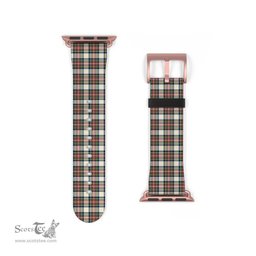Scottish Stewart Dress Ancient Clan Tartan Watch Band Apple Watch Style Scottish Plaid Tartan Plaid