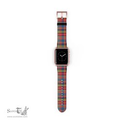 Scottish Ogilvie of Airlie Ancient Clan Tartan Watch Band Apple Watch Style Scottish Plaid Tartan Plaid