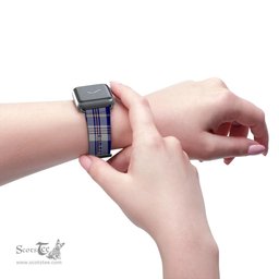 Scottish Presley Clan Tartan Watch Band Apple Watch Style Scottish Plaid Tartan Plaid