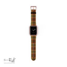 Scottish Strathearn Modern Clan Tartan Watch Band Apple Watch Style Scottish Plaid Tartan Plaid