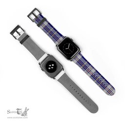 Scottish Presley Clan Tartan Watch Band Apple Watch Style Scottish Plaid Tartan Plaid