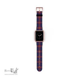 Scottish Chisholm Hunting Modern Clan Tartan Watch Band Apple Watch Style Scottish Plaid Tartan Plaid