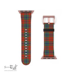 Scottish MacLean of Duart Ancient Clan Tartan Watch Band Apple Watch Style Scottish Plaid Tartan Plaid