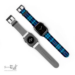 Scottish MacCorquodale Clan Tartan Watch Band Apple Watch Style Scottish Plaid Tartan Plaid