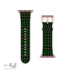 Scottish MacAlpine or MacAlpin Modern Clan Tartan Watch Band Apple Watch Style Scottish Plaid Tartan Plaid