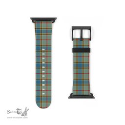 Scottish Balfour Blue Clan Tartan Watch Band Apple Watch Style Scottish Plaid Tartan Plaid