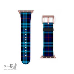 Scottish MacCorquodale Clan Tartan Watch Band Apple Watch Style Scottish Plaid Tartan Plaid