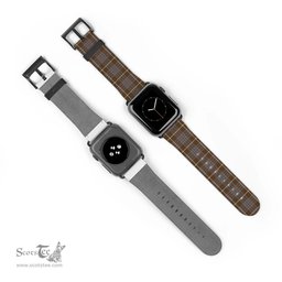 Scottish MacIntyre Hunting Weathered Clan Tartan Watch Band Apple Watch Style Scottish Plaid Tartan Plaid