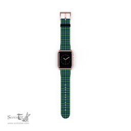 Scottish Murray of Atholl Ancient Clan Tartan Watch Band Apple Watch Style Scottish Plaid Tartan Plaid
