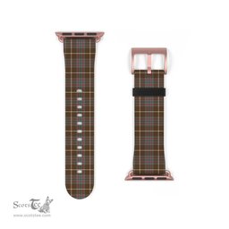Scottish MacIntyre Hunting Weathered Clan Tartan Watch Band Apple Watch Style Scottish Plaid Tartan Plaid