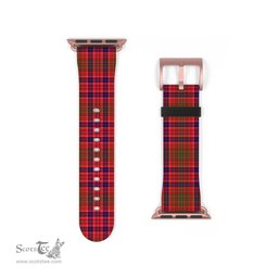 Scottish Lumsden Modern Clan Tartan Watch Band Apple Watch Style Scottish Plaid Tartan Plaid