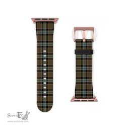 Scottish Graham of Menteith Weathered Clan Tartan Watch Band Apple Watch Style Scottish Plaid Tartan Plaid