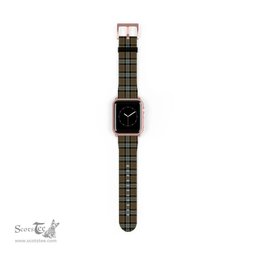 Scottish Graham of Menteith Weathered Clan Tartan Watch Band Apple Watch Style Scottish Plaid Tartan Plaid