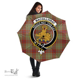 Scottish MacGillivray Hunting Ancient Clan Tartan Umbrella - Crest Classic Scottish Plaid Tartan Plaid