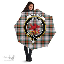 Scottish MacDuff Dress Ancient Clan Tartan Umbrella - Crest Classic Scottish Plaid Tartan Plaid
