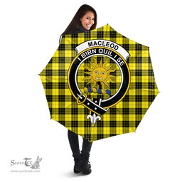 Scottish MacLeod of Lewis Modern Clan Tartan Umbrella - Crest Classic Scottish Plaid Tartan Plaid