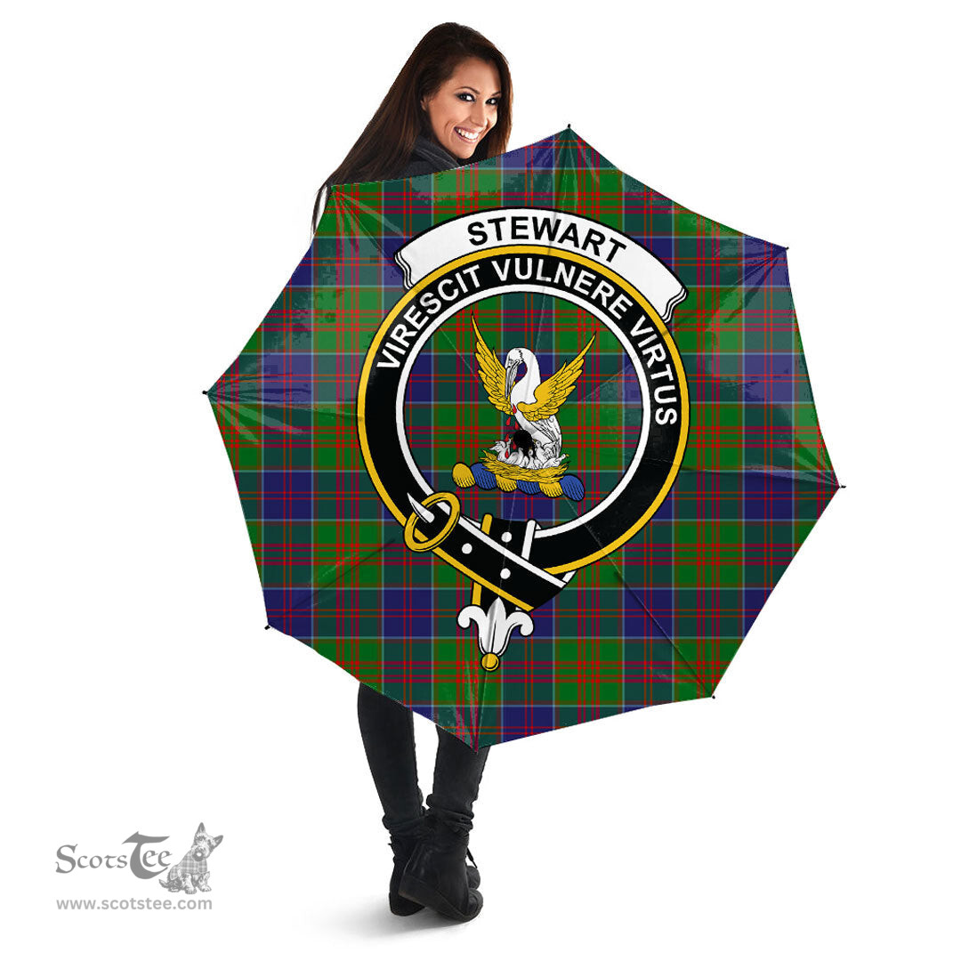 Scottish Stewart of Appin Hunting Modern Clan Tartan Umbrella - Crest Classic Scottish Plaid Tartan Plaid