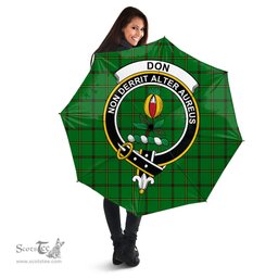 Scottish Don _Tribe of Mar Clan Tartan Umbrella - Crest Classic Scottish Plaid Tartan Plaid