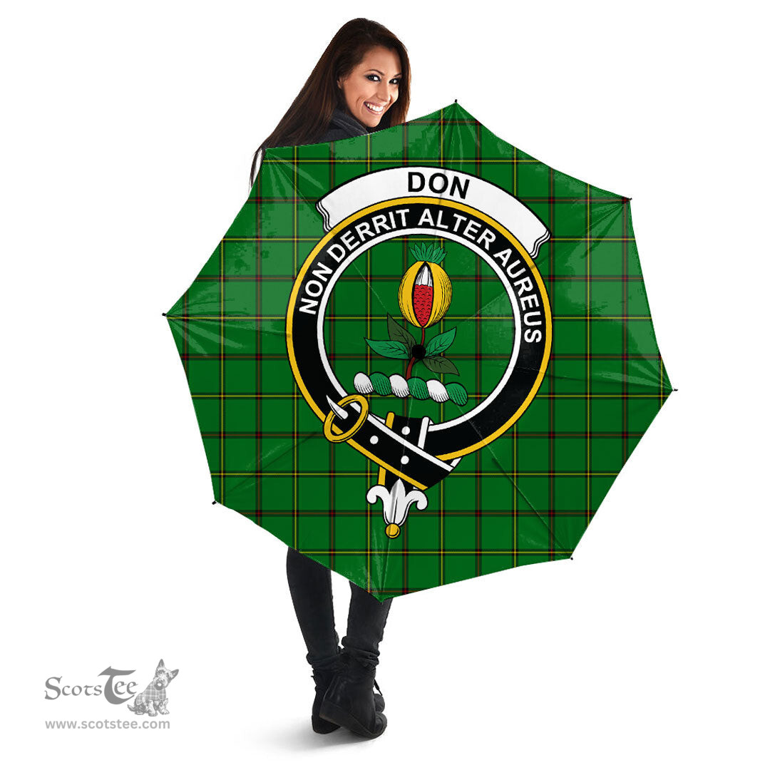 Scottish Don _Tribe of Mar Clan Tartan Umbrella - Crest Classic Scottish Plaid Tartan Plaid