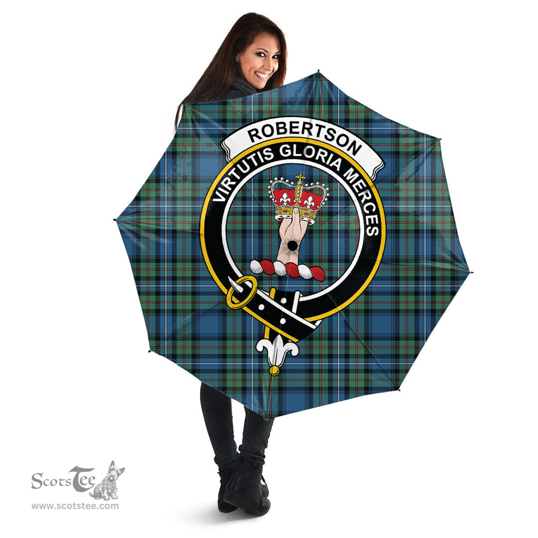Scottish Robertson Hunting Ancient Clan Tartan Umbrella - Crest Classic Scottish Plaid Tartan Plaid