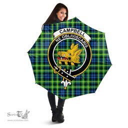 Scottish Campbell of Breadalbane Ancient Clan Tartan Umbrella - Crest Classic Scottish Plaid Tartan Plaid