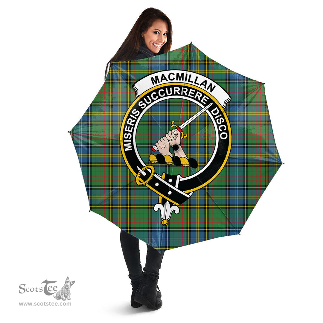 Scottish MacMillan Hunting Ancient Clan Tartan Umbrella - Crest Classic Scottish Plaid Tartan Plaid