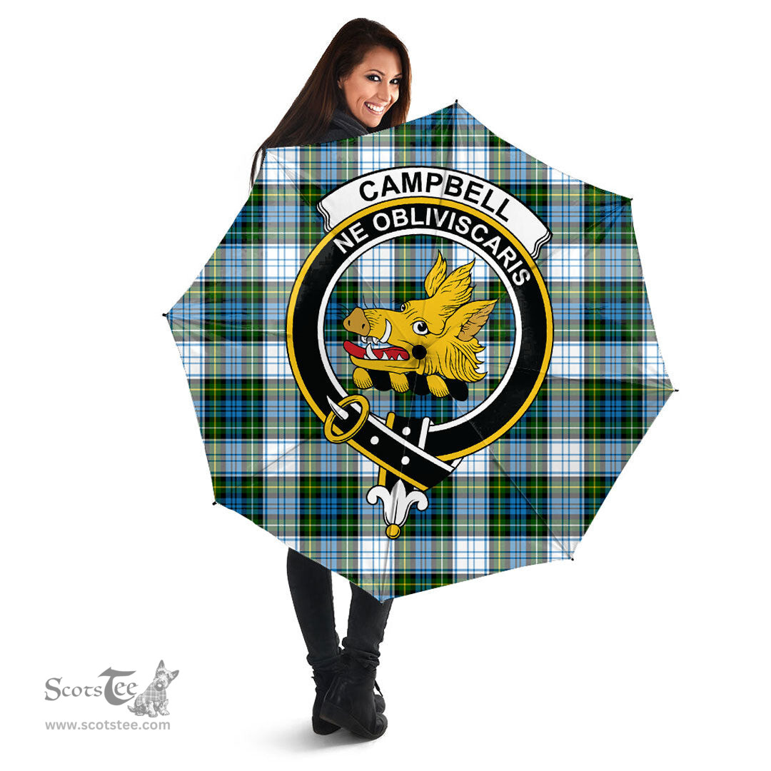 Scottish Campbell Dress Clan Tartan Umbrella - Crest Classic Scottish Plaid Tartan Plaid