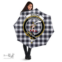Scottish MacRae Dress Modern Clan Tartan Umbrella - Crest Classic Scottish Plaid Tartan Plaid