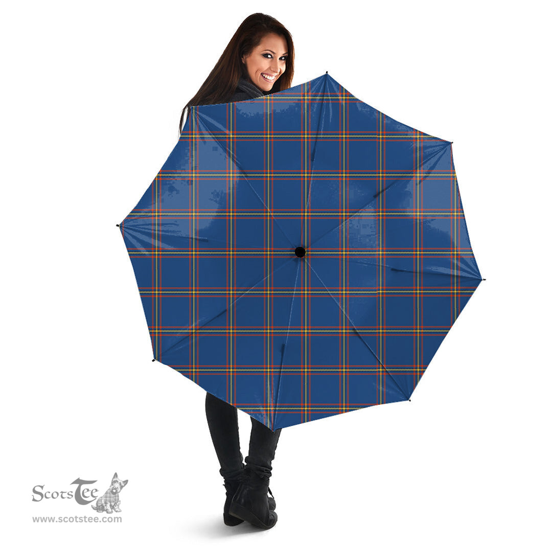 Scottish MacLaine of Loch Buie Hunting Ancient Clan Tartan Umbrella - Classic Scottish Plaid Tartan Plaid