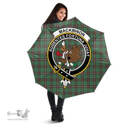 Scottish MacKinnon Hunting Ancient Clan Tartan Umbrella - Crest Classic Scottish Plaid Tartan Plaid