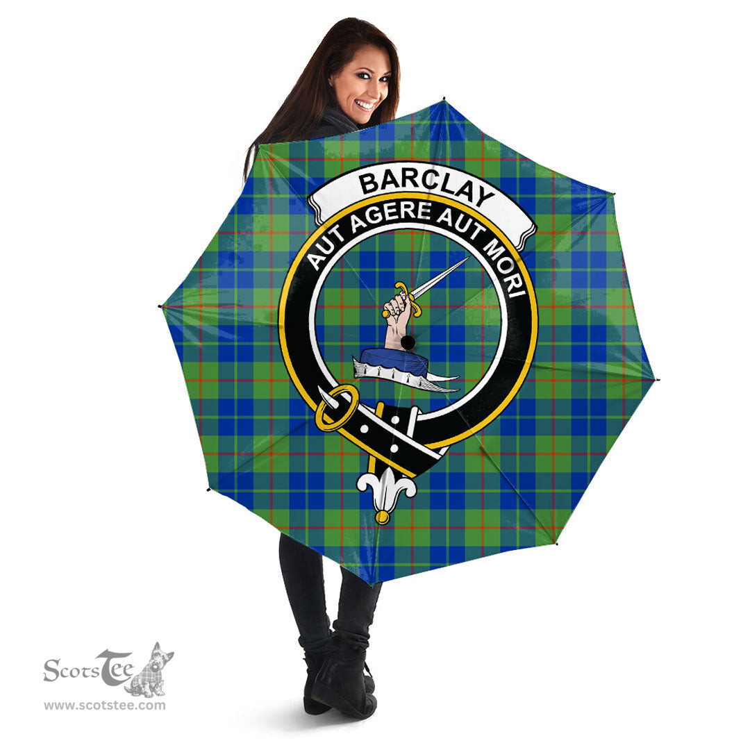 Scottish Barclay Hunting Ancient Clan Tartan Umbrella - Crest Classic Scottish Plaid Tartan Plaid